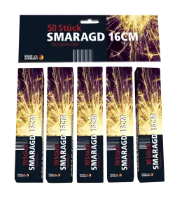 Smaragd 16cm Sterretjes 50 stuks