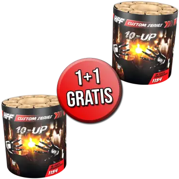 HFF 10-UP 1+1 GRATIS