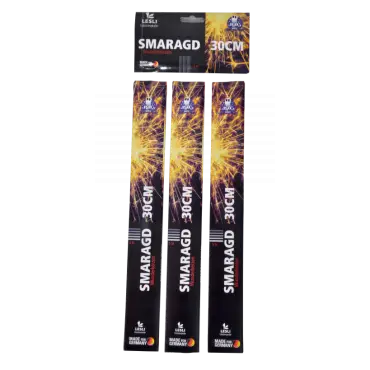 Smaragd 30cm Sterretjes 15 stuks